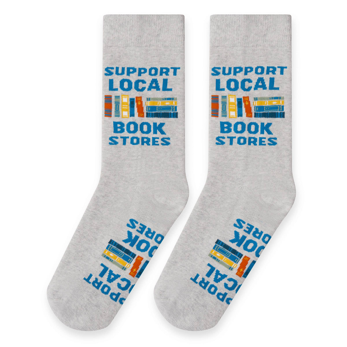 Support Local Book Stores Socks for Reading Lovers Unisex