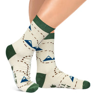 Happy Trails Socks for Hikers and Travelers