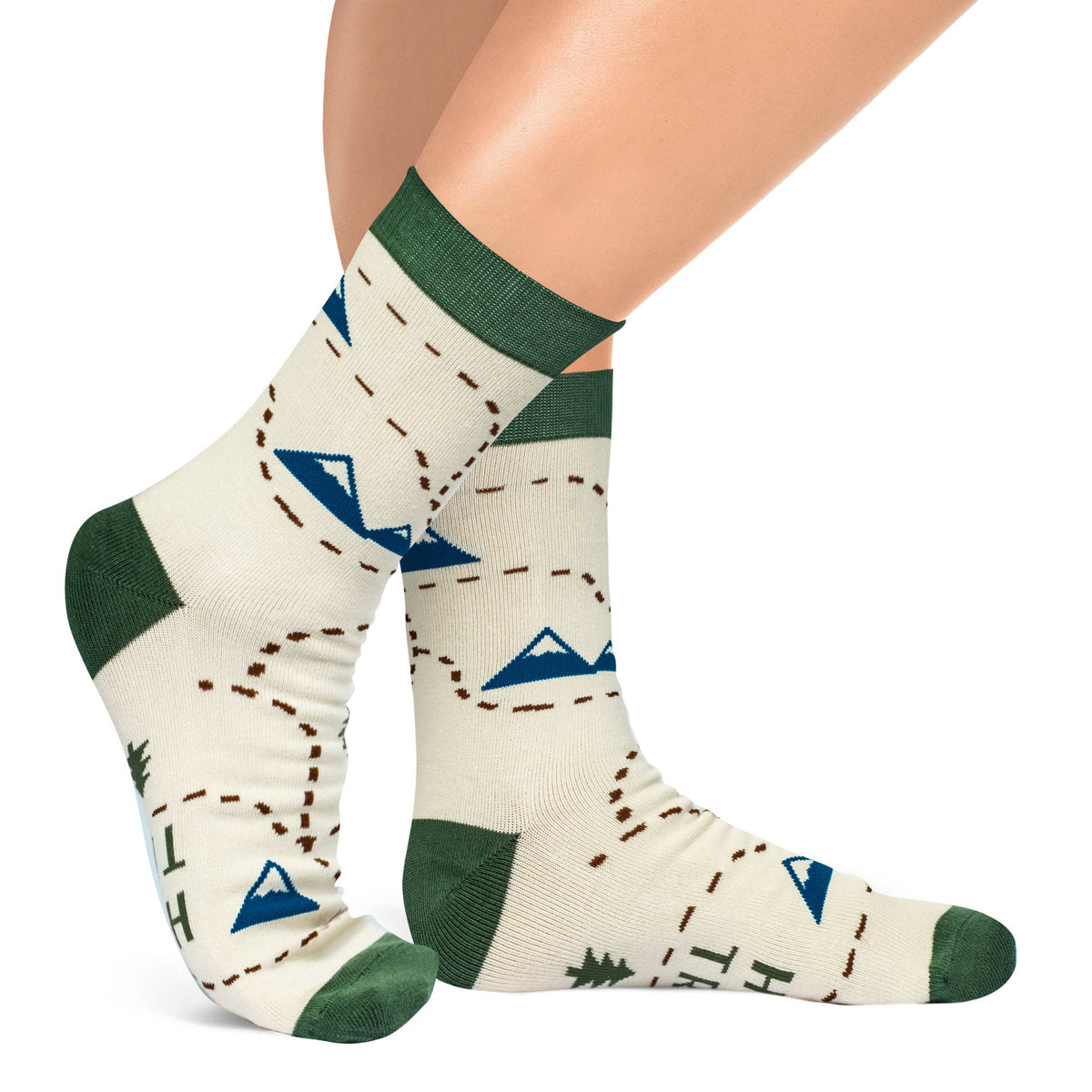 Happy Trails Socks for Hikers and Travelers