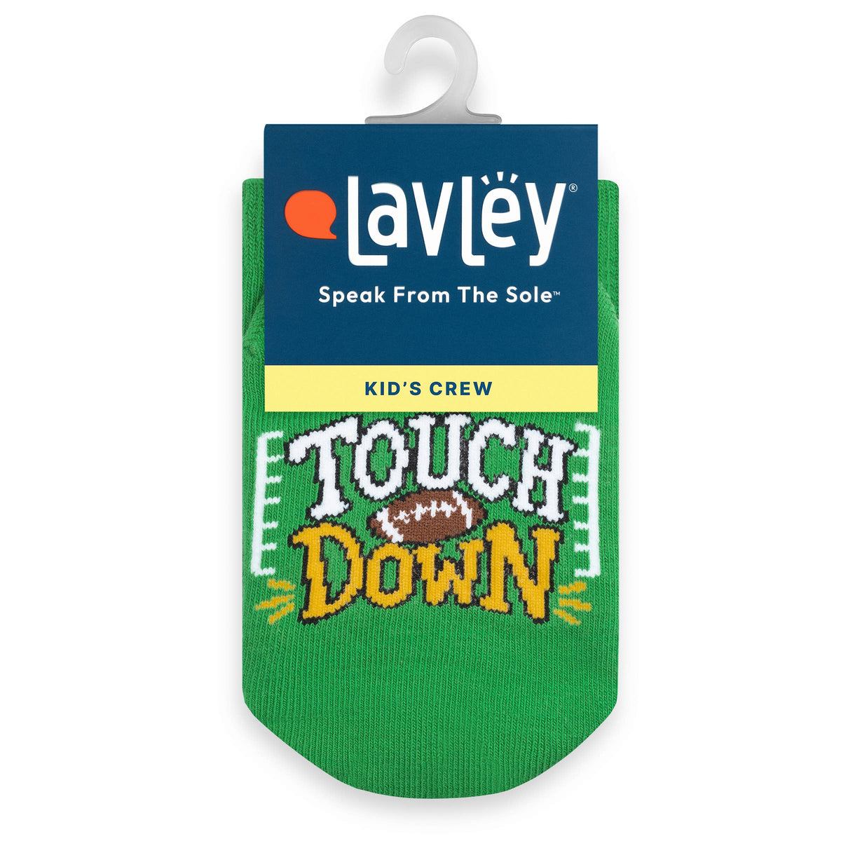 Touchdown! Crazy Colorful Football Kids Socks