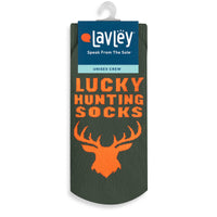 Lucky Hunting Socks for Men and Teens who Hunt