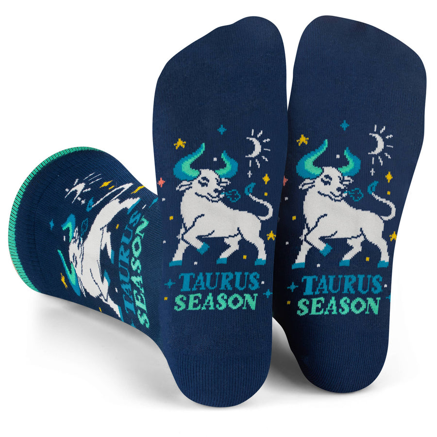 Taurus Season Astrology Socks Birthday Gift for Women
