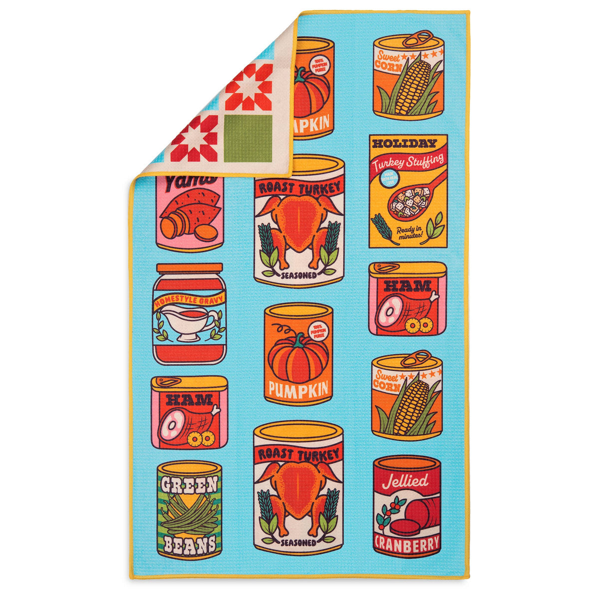 Gobble til you Wobble Thanksgiving Microfiber Kitchen Towel