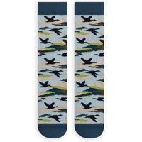 Quack Addict Camo Hunting Socks Funny Gift for Duck Hunters