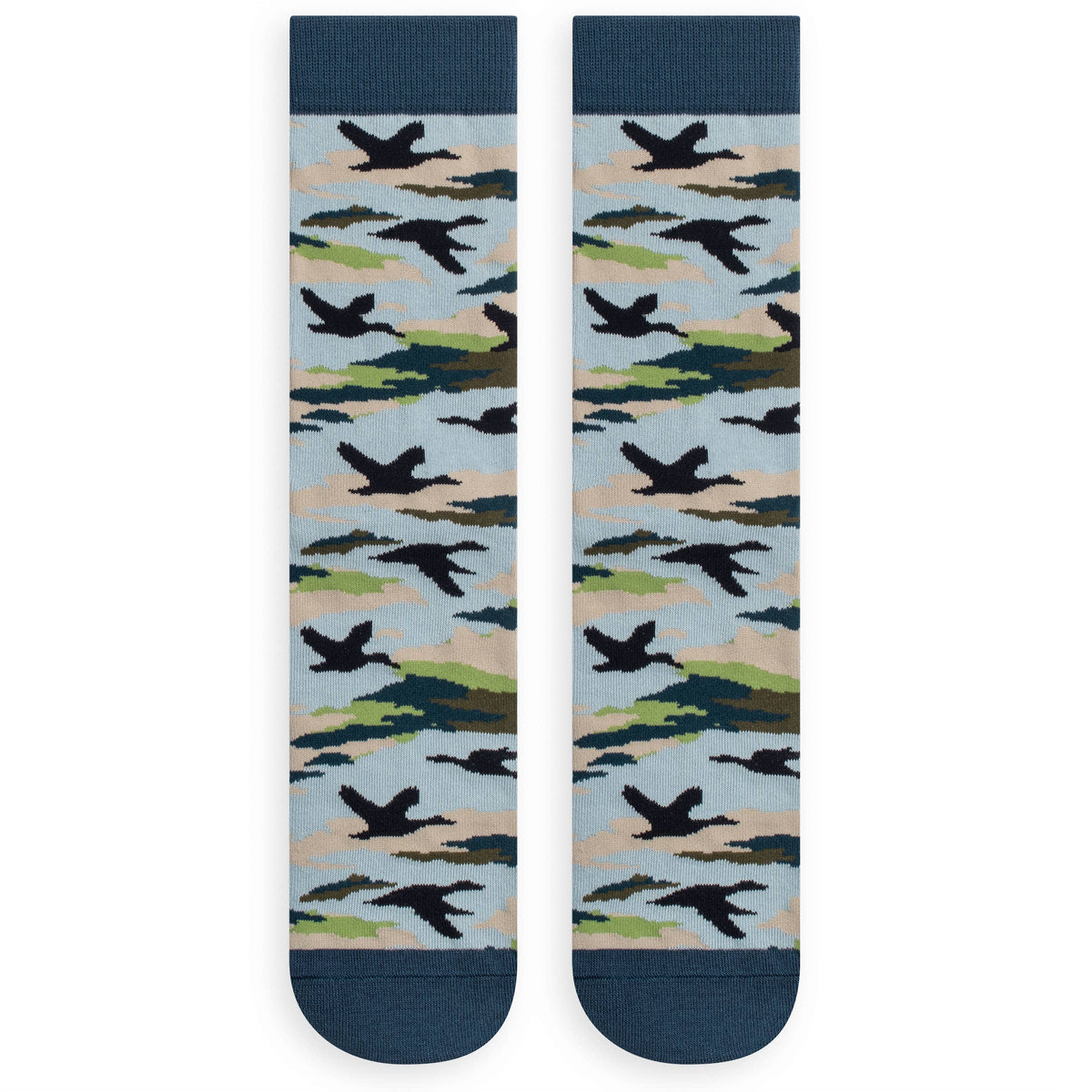 Quack Addict Camo Hunting Socks Funny Gift for Duck Hunters
