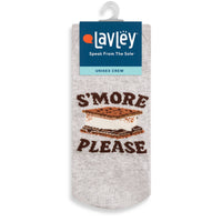 S'more Please Socks for Camping and Outdoor Lovers