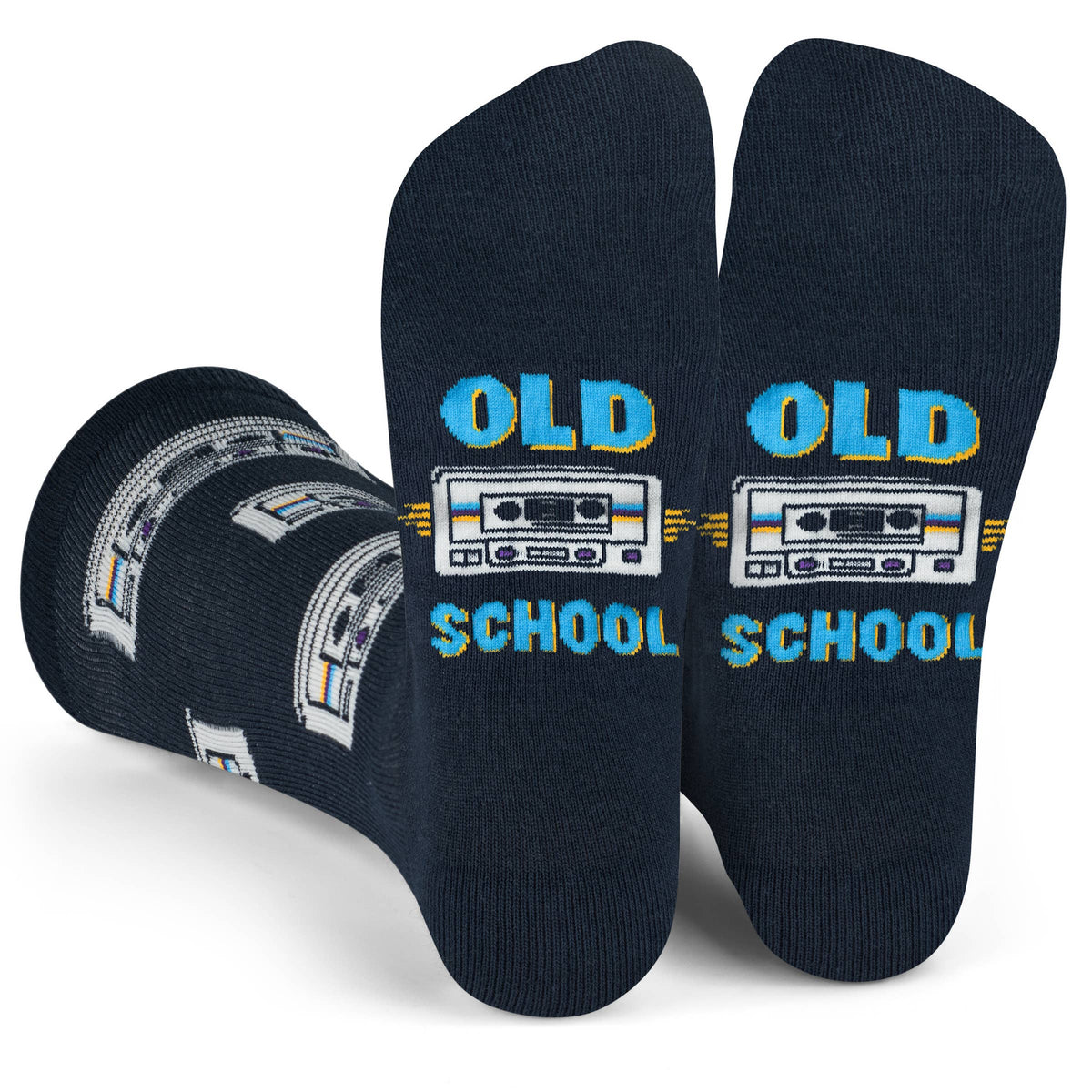 Old School Socks for Music Lovers and Birthday Gift for Men