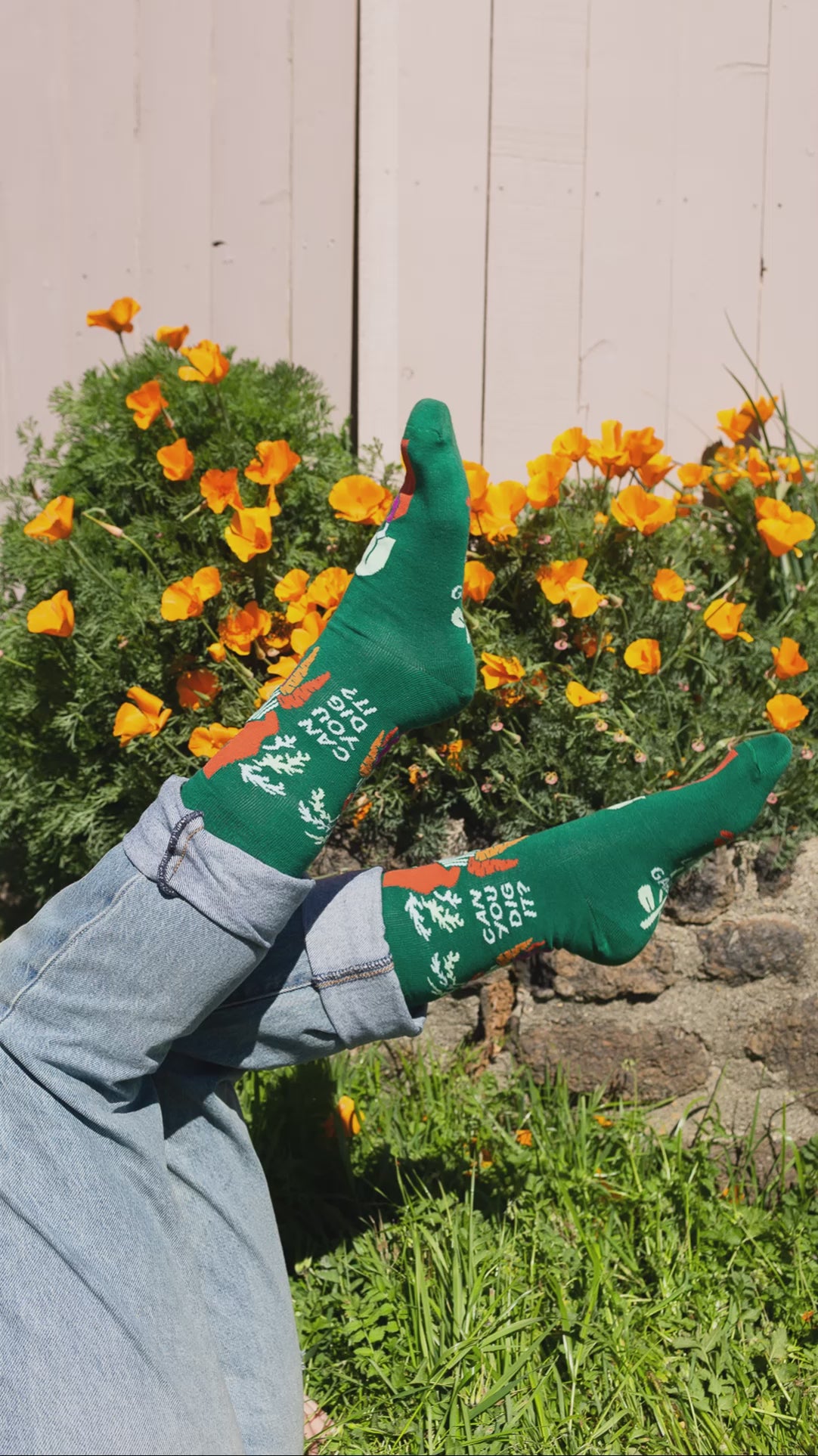 Can You Dig It Life's A Garden Socks - Plant Gift for Women
