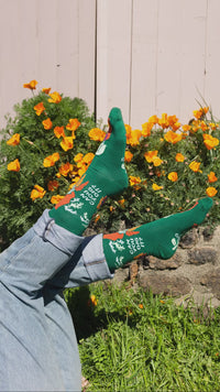 Can You Dig It Life's A Garden Socks - Plant Gift for Women