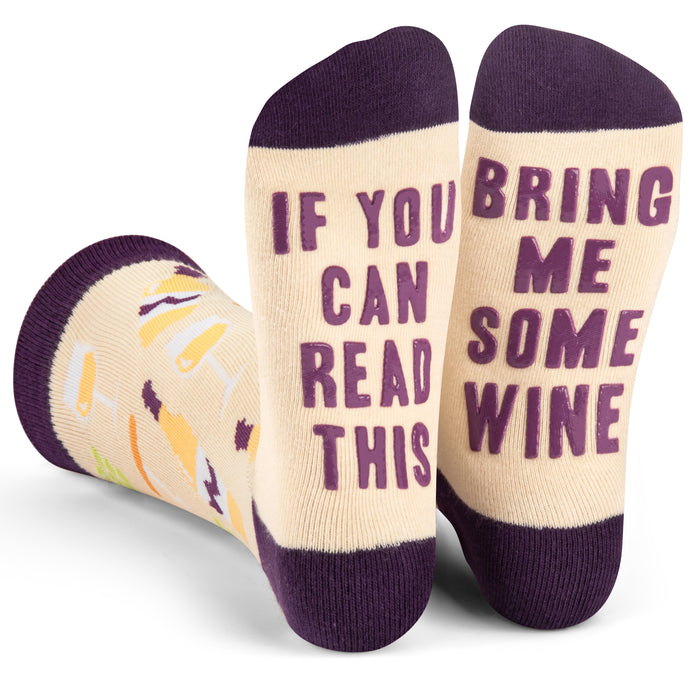 Bring Me White Wine Socks
