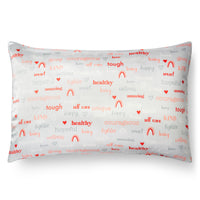 Positive Affirmations Satin Pillowcase (Queen Size)
