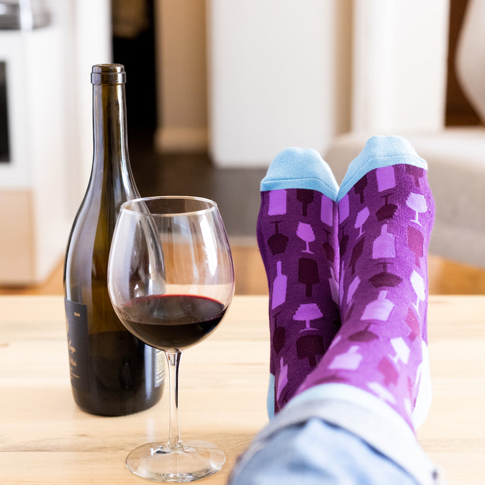 Wine Snob Socks