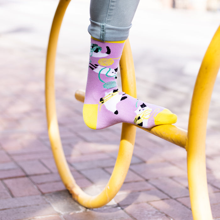 Cat Yarn Socks