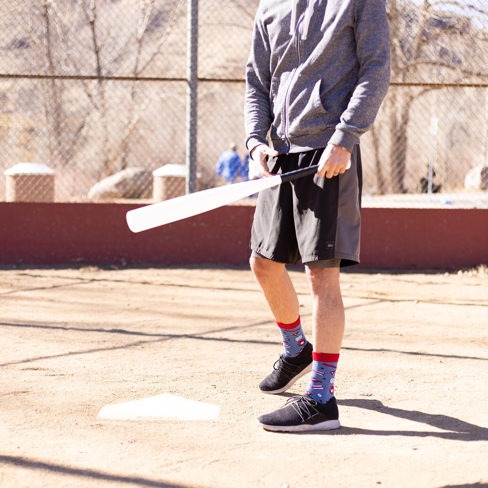I'd Rather Be Watching Baseball Socks
