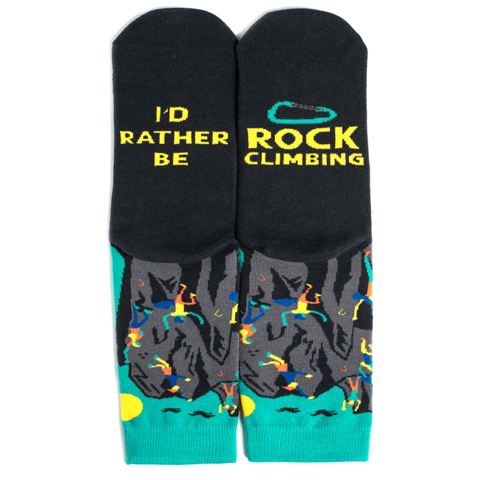 I'd Rather Be Rock Climbing Socks
