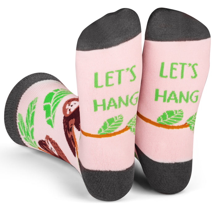 Let's Hang Sloth Socks