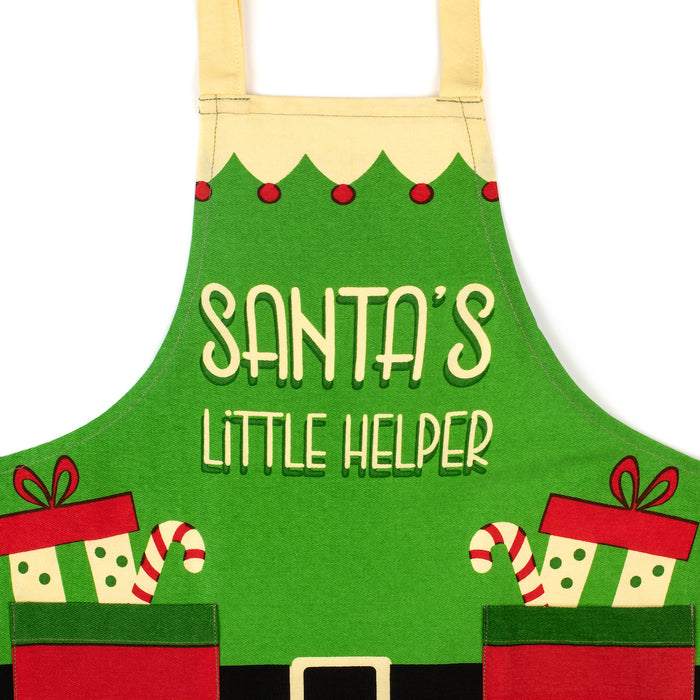 Santa's Little Helper Apron (Kids)