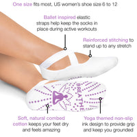 If You Can Read This...Namaste / Breathe Yoga Socks (2 Pack)