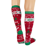 Christmas Sweater Knee High Socks (2 Pack)