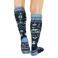 Christmas Sweater Knee High Socks (2 Pack)