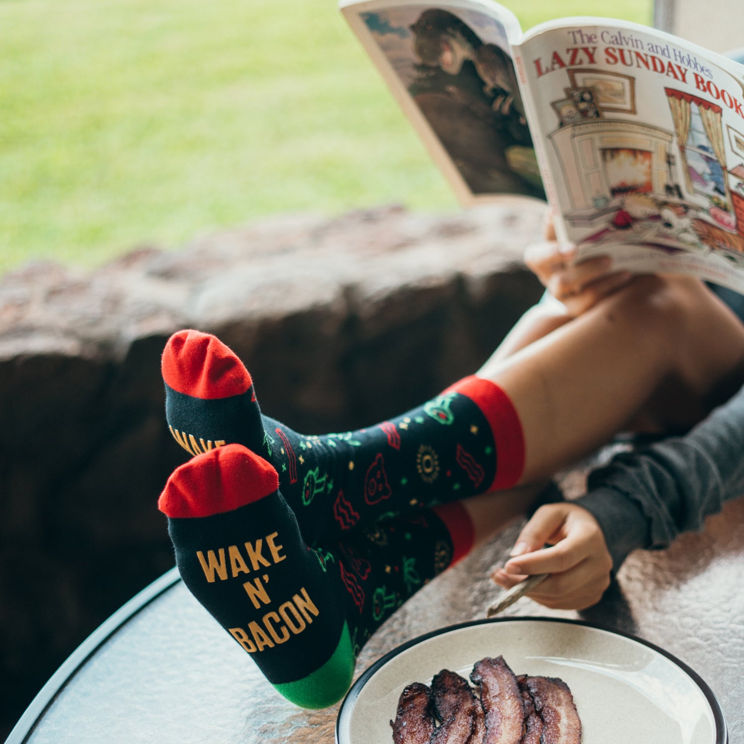Wake N' Bacon Socks