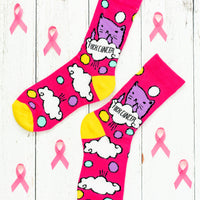 Bad Kitty "F%ck Cancer" Socks