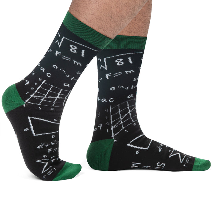 Lavley | Math Nerd Socks (Unisex) | Fun Novelty Socks For Men & Women