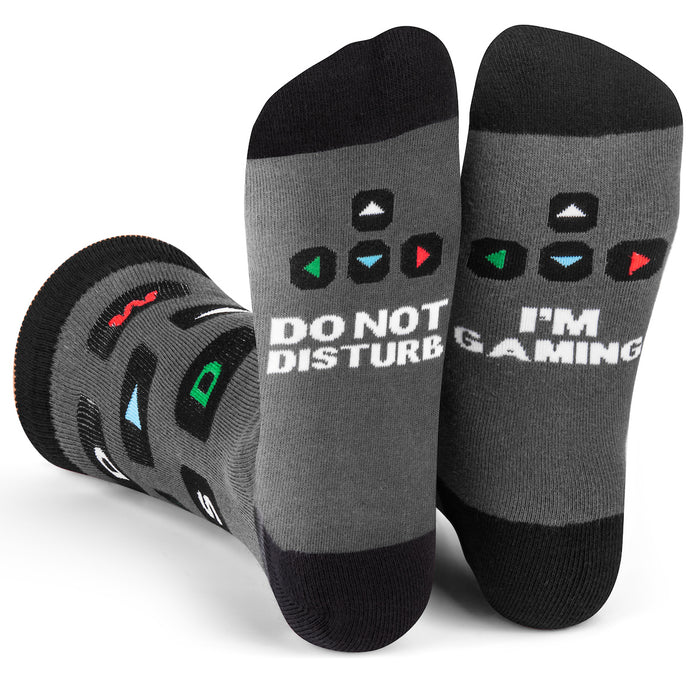 Do Not Disturb I'm Gaming (PC) Socks