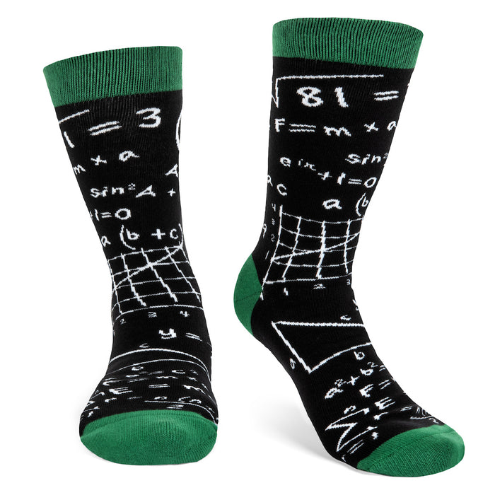 Lavley | Math Nerd Socks (Unisex) | Fun Novelty Socks For Men & Women