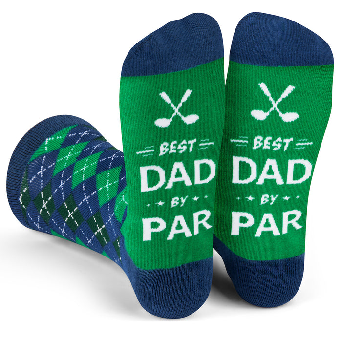 Best Dad By Par Socks