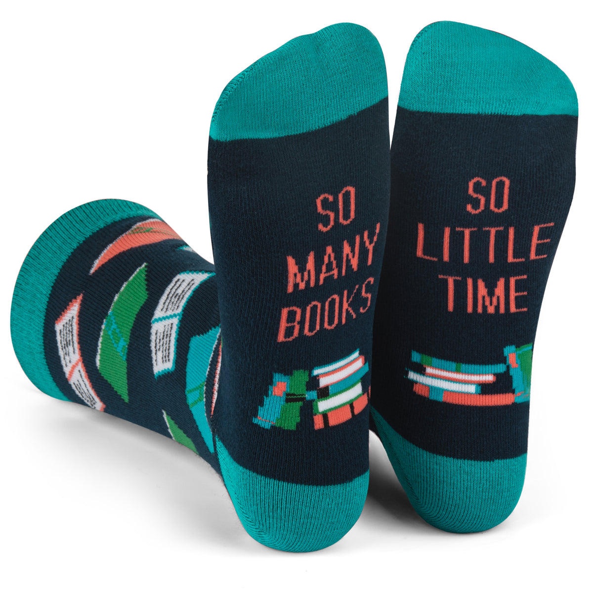 Reading Gifts, Funny Socks for Women, Cool Book Socks, Silly Socks, Thank You Gift Ideas for Her, Book Lovers Gifts, Reading Socks