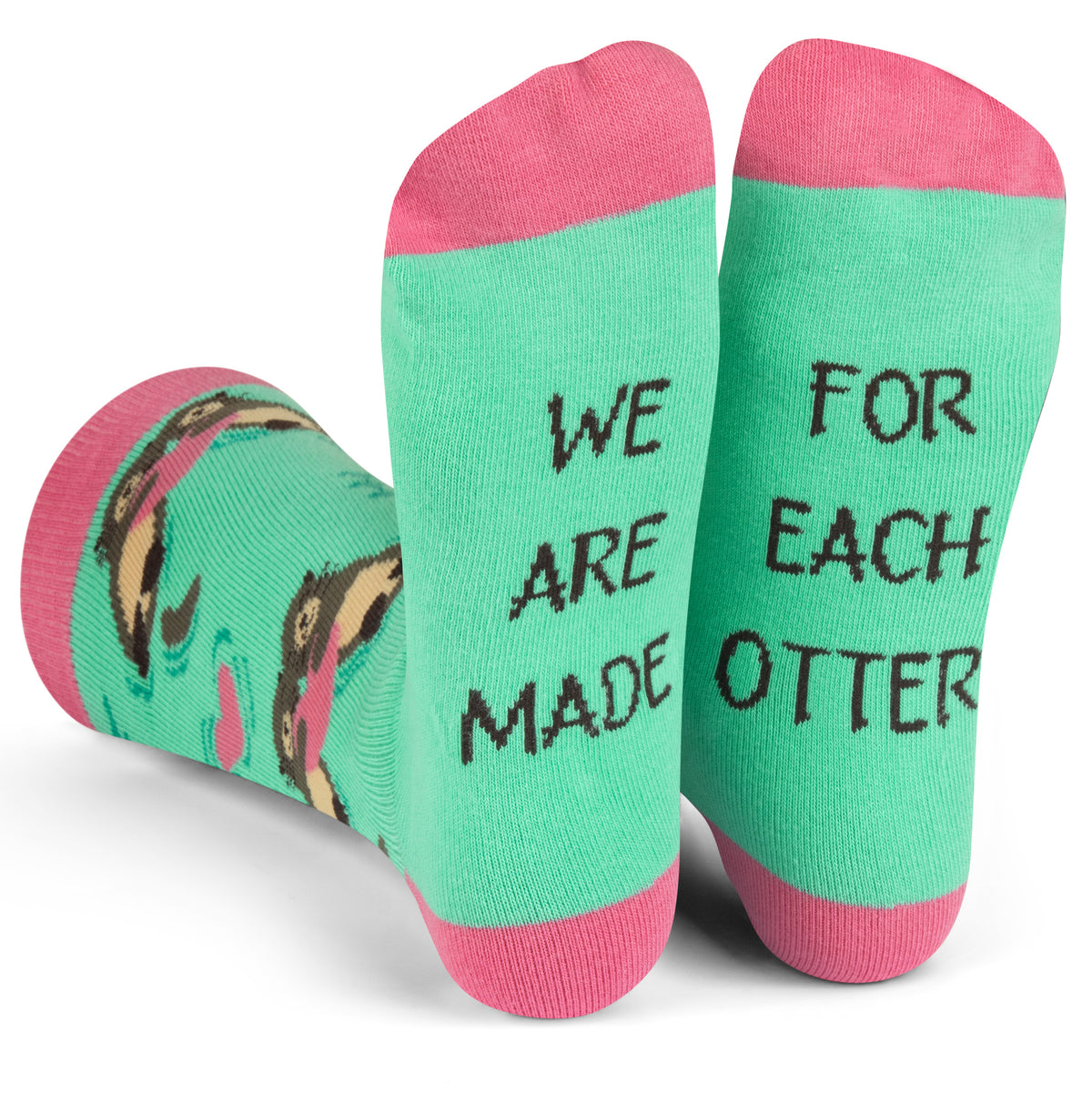 Lavley - Romantic Otter Novelty Socks For Women