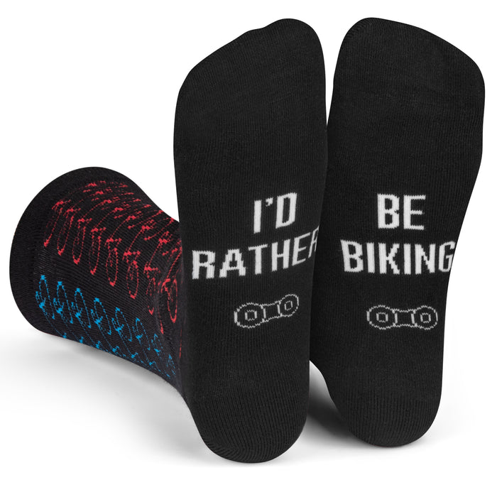 I'd Rather Be Biking Socks