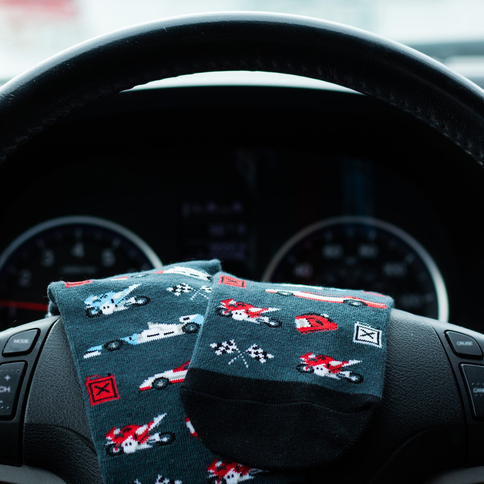 I'd Rather Be Watching Racing Socks