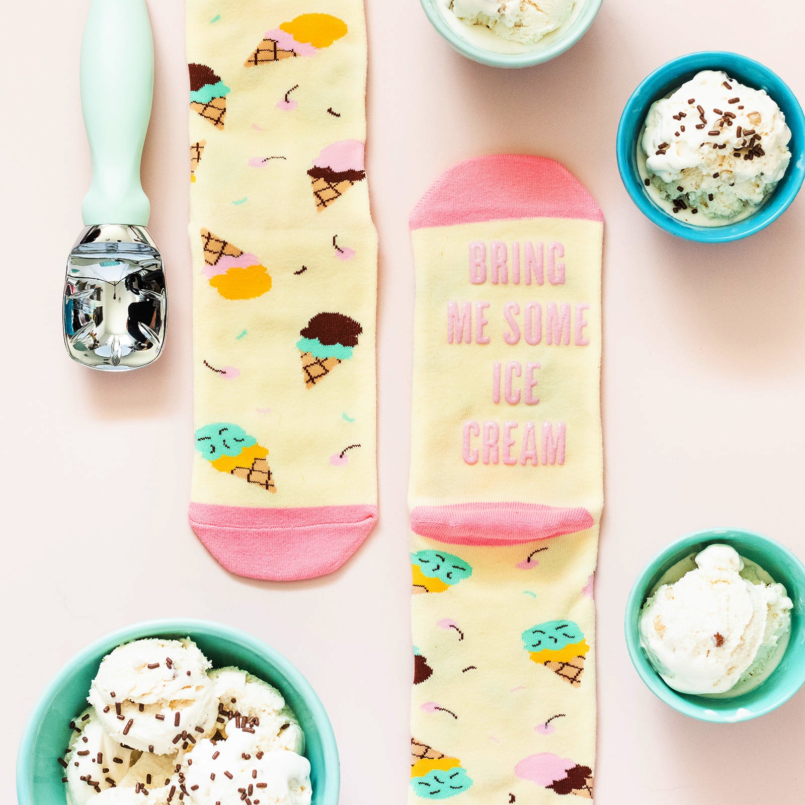 Bring Me Some Ice Cream Socks