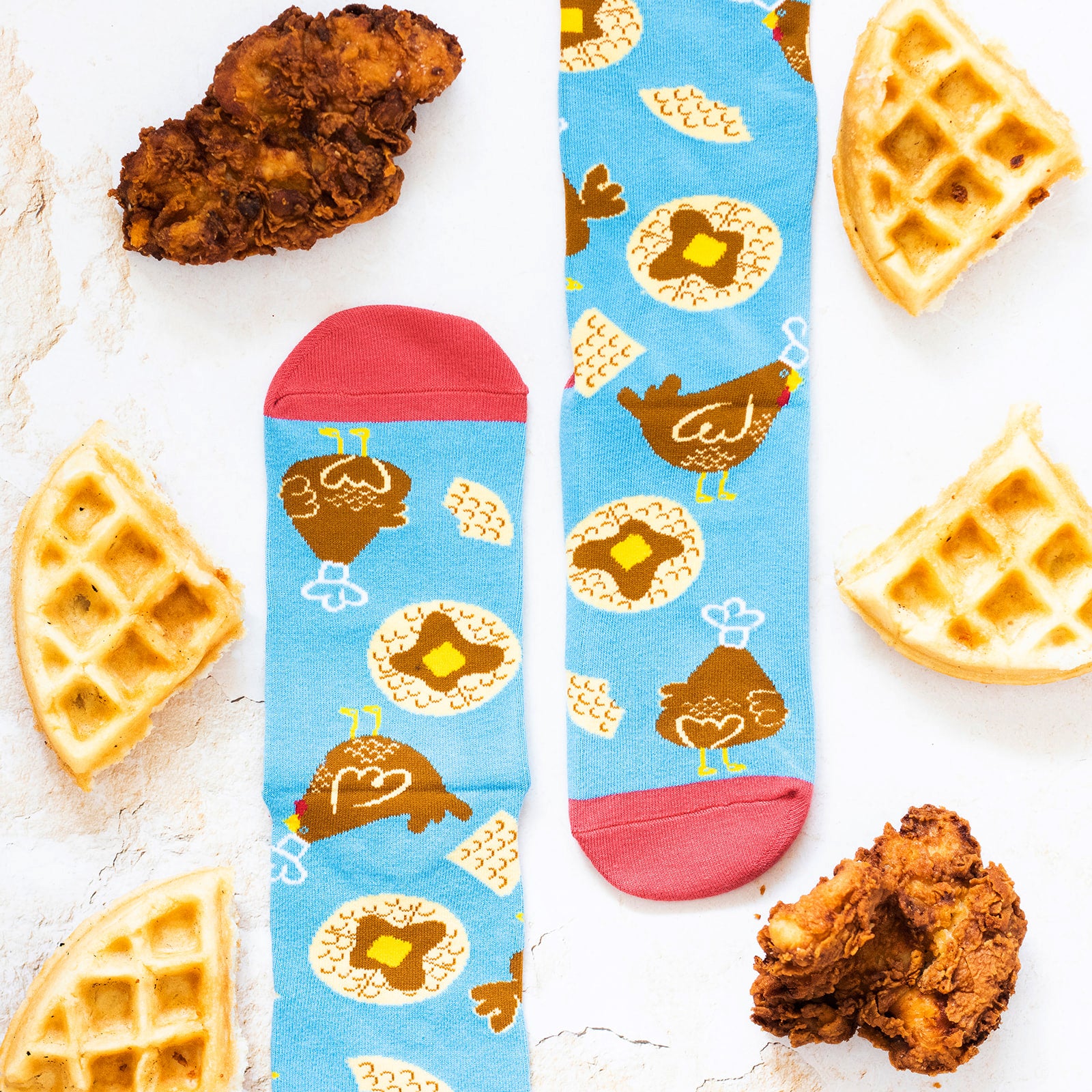 Bring Me Chicken & Waffles Socks