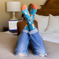 Nerdy Llama Socks