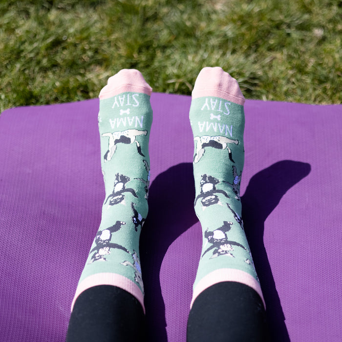 Yoga Dog Socks