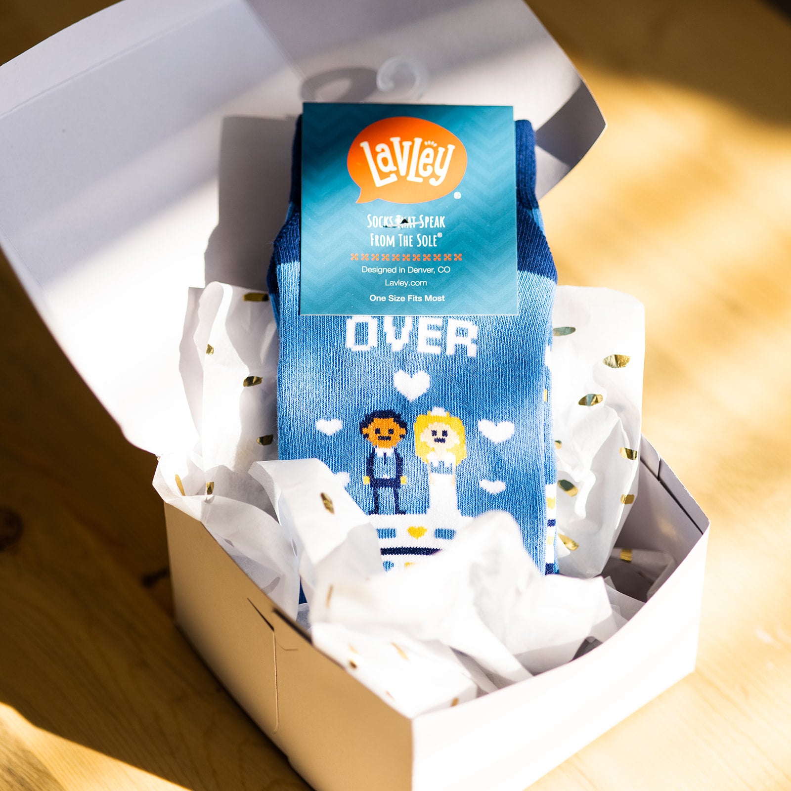 Game Over Wedding Socks