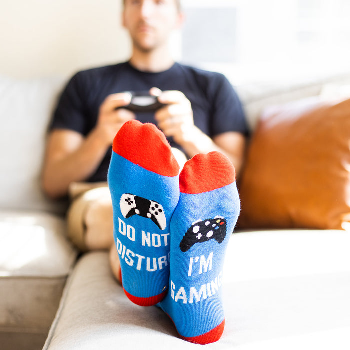 HAPPYPOP Do Not Disturb I'm Gaming Ankle Socks Unisex-Funny Video Game  Gifts For Game Lover Gamer : : Clothing, Shoes & Accessories