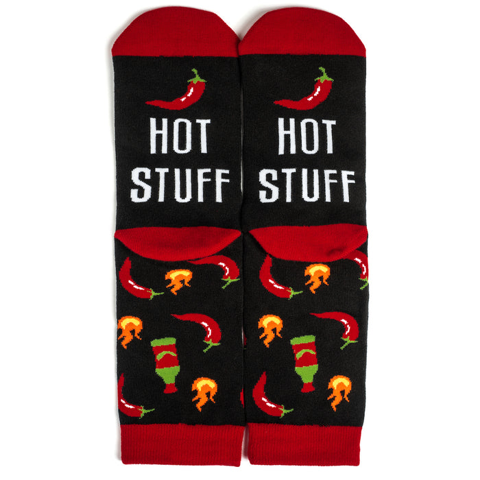 Hot Stuff Chili Pepper Socks