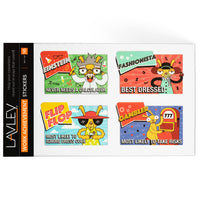Work Achievement Sticker 16 Pack