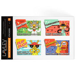 Work Achievement Sticker 16 Pack