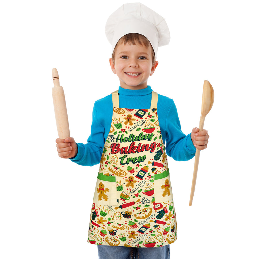 Holiday Baking Crew Apron (Kids)