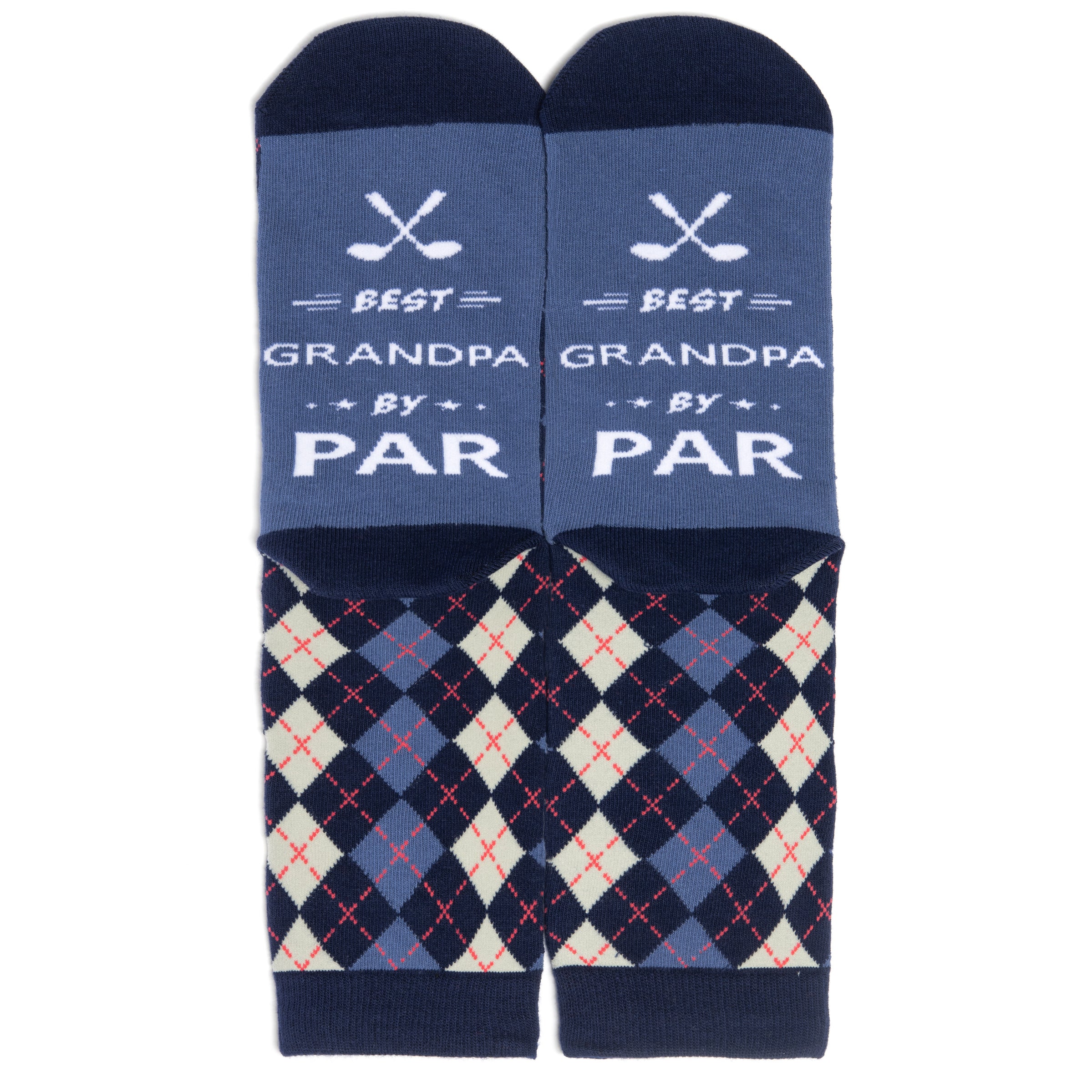 Best Grandpa By Par Socks