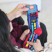 Get Your Cray On Socks