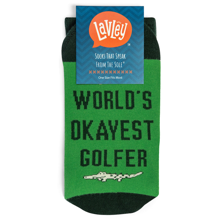 Novelty Golf Socks, Funny Golf Gifts for Golf lovers, Ball Sports Socks, Gifts for Men Women, Unisex Golf Themed Socks, Sports Lover Gift, Silly Socks