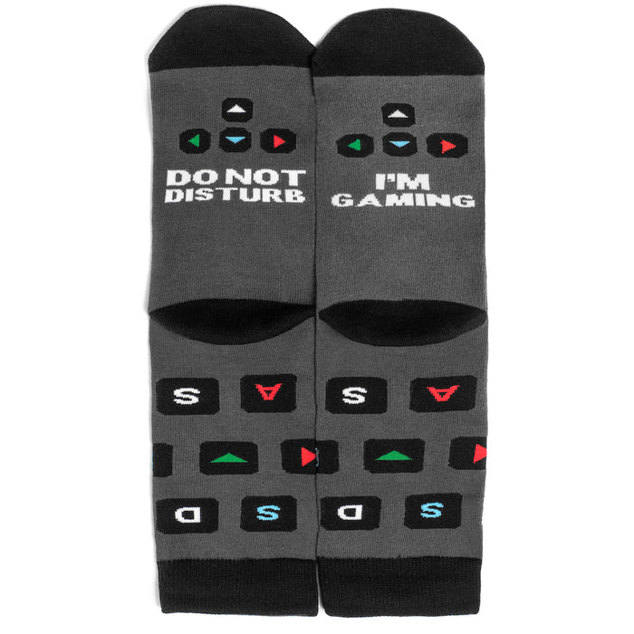 Do Not Disturb I'm Gaming (PC) Socks For Men & Women — Lavley