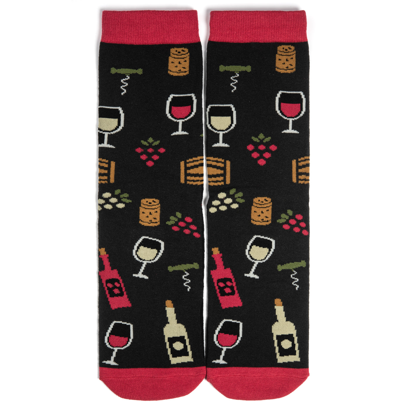 Lavley Knit Wine Socks Funny Novelty Socks For Men & Women