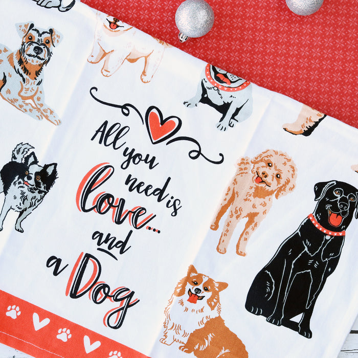 All You Need Is Love and a Dog Dish Towel